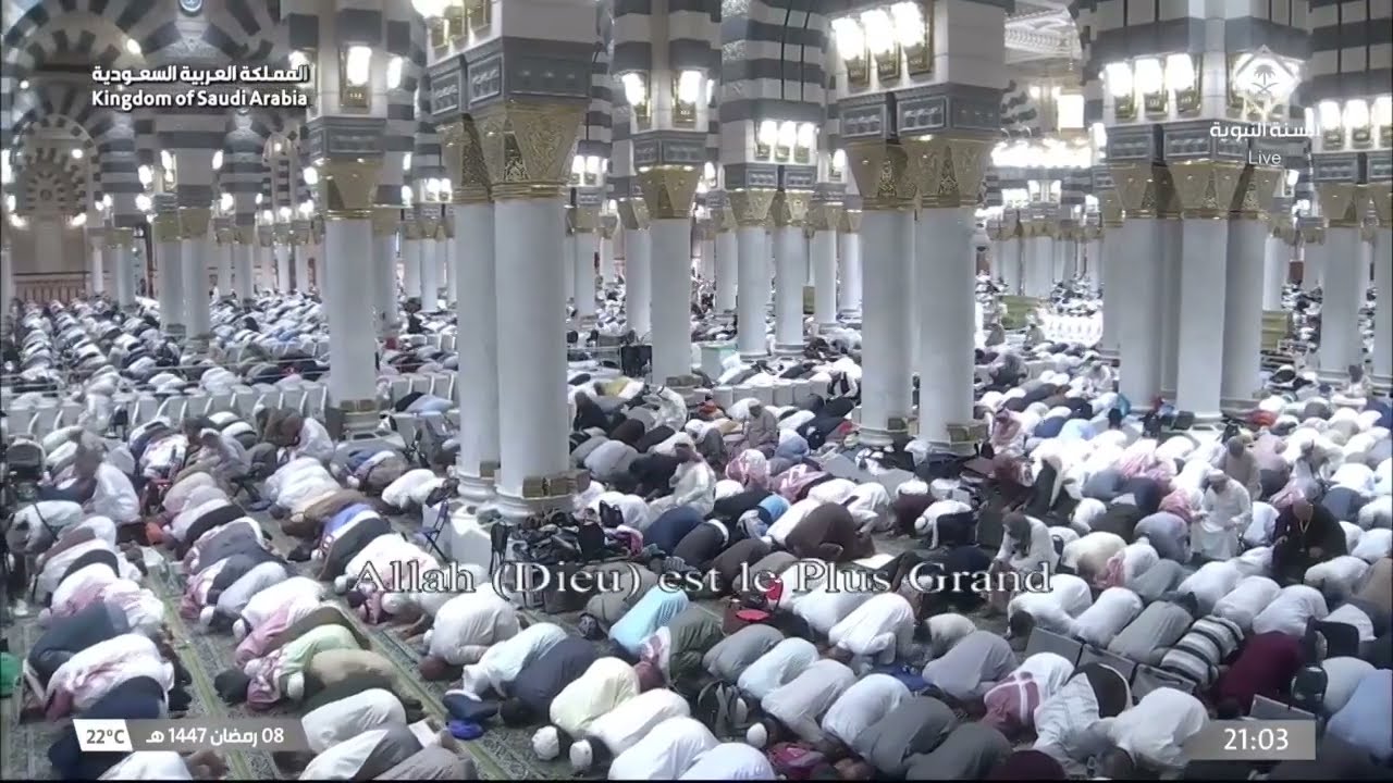 صلاة التراويح كاملة من الحرم النبوي ليلة 9 رمضان 1447  عبدالله البعيجان - محمد برهجي