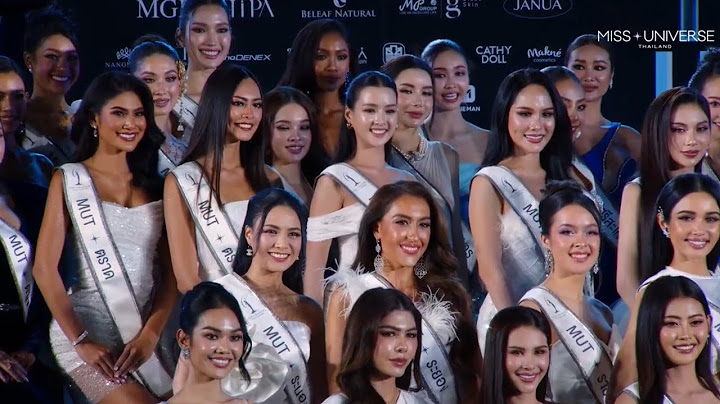 เปิดตัวผู้เข้าประกวด Miss Universe Thailand 2025 77 จังหวัด
