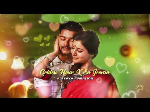 En Jeevan x golden hour Slowed Reverb feat. Jenushan Remix | JVKE | G.V. Prakash Kumar | Golden Hour