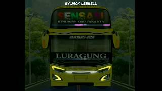 VEKTOR BUS FULL STROBO DAN SEIN NGALIR SETIA NEGARA SENSASI