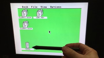 USB Tablet on Atari 520STFM (1MB RAM, TOS 1.04, no hard drive)