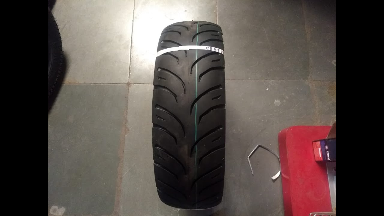 140 60r17 Ceat Zoom Rad X1 Tubeless Tyre For Hornet 160 Fz Fazer Gixxer Cbr 250 Youtube