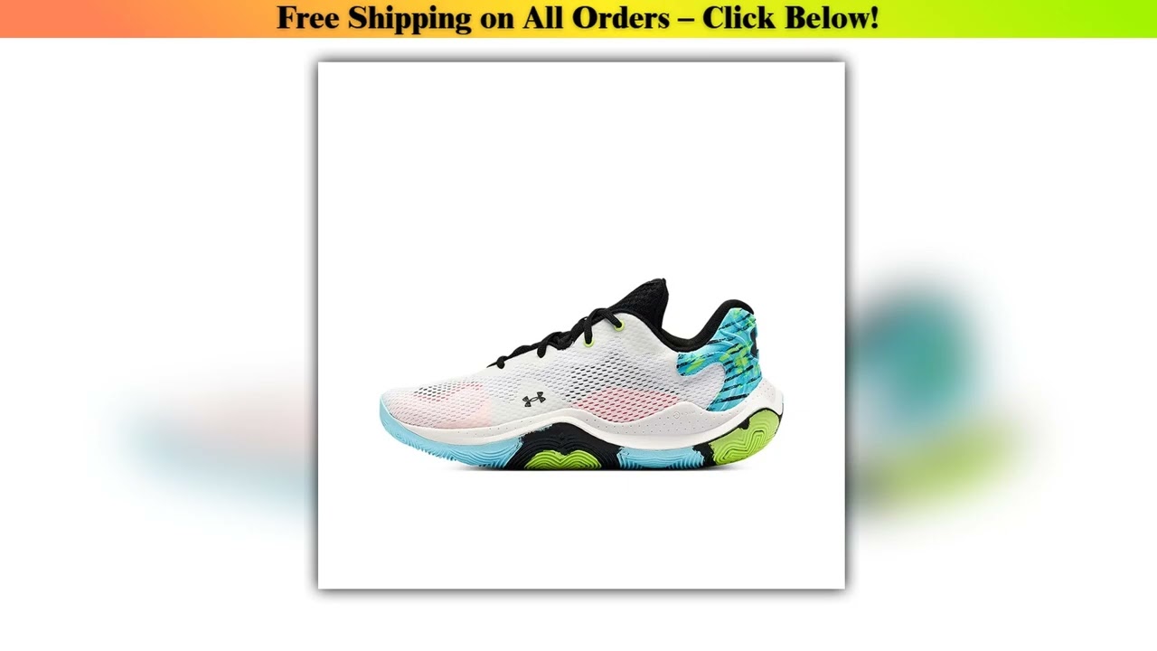 Under Armour Spawn 4 Printed 'White' 3025345-102 Wholesale Best Quality New Collection Wholesale