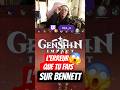 L'erreur à faire sur le build de Bennett... #genshinimpact #hoyocreators #genshintips #genshinbuild