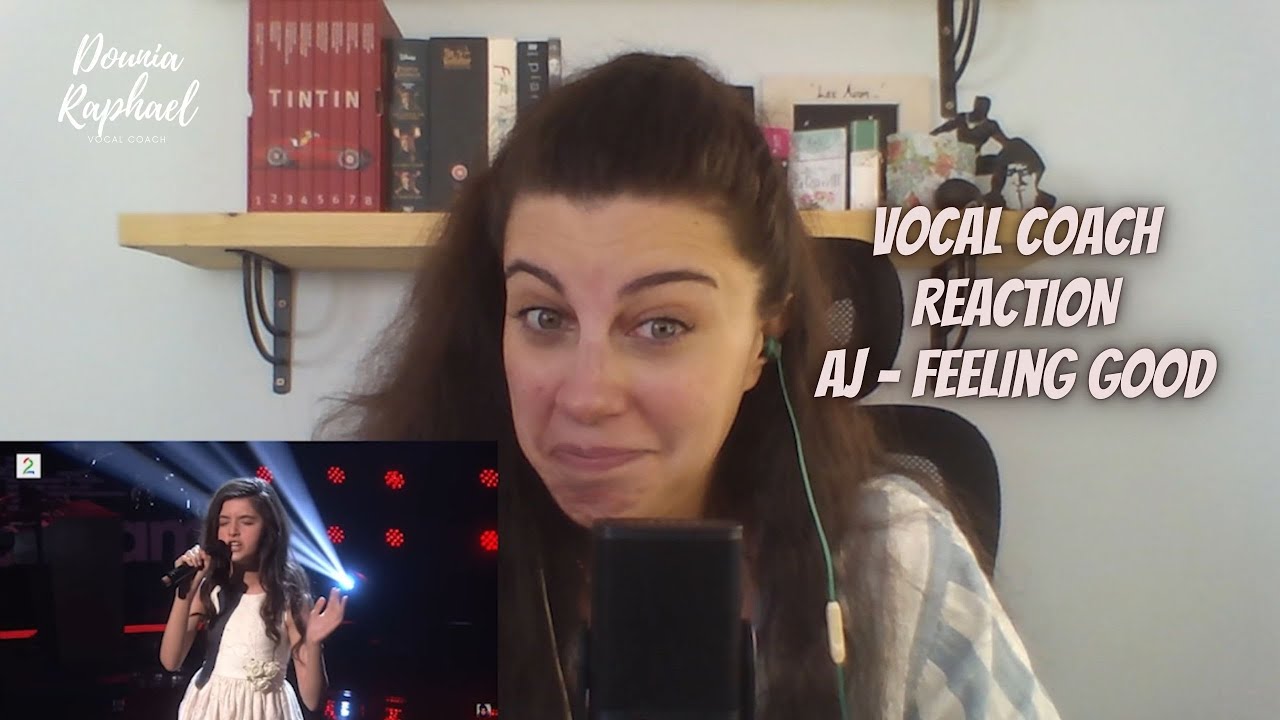 VOCAL COACH REACTS to Angelina Jordan - Feeling Good 