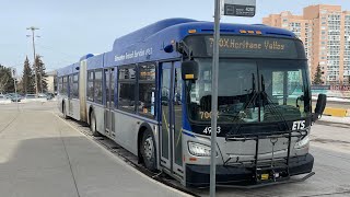 ETS Bus 4963 New Flyer XD60 As Route 700X Century Park Express.