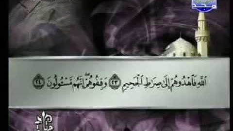 سورة الصافات كاملة الشيخ القارئ توفيق الصائغ