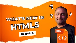 What's new in HTML5 | HTML 5 Tutorial | HTML New Feature in 2023