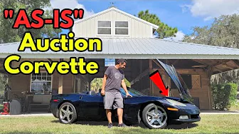 I Was the ONLY Bidder on this 250,000 Mile AS-IS Corvette! How Bad Could it Be?