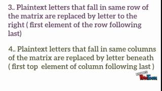Playfair cipher 1