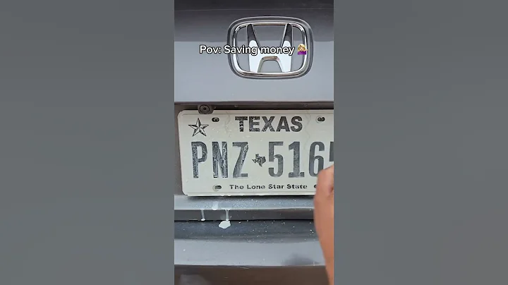 Crowno Invisible License Plate Spray