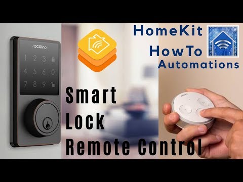 How to Use a HomeKit Button to Unlock Your Door!!