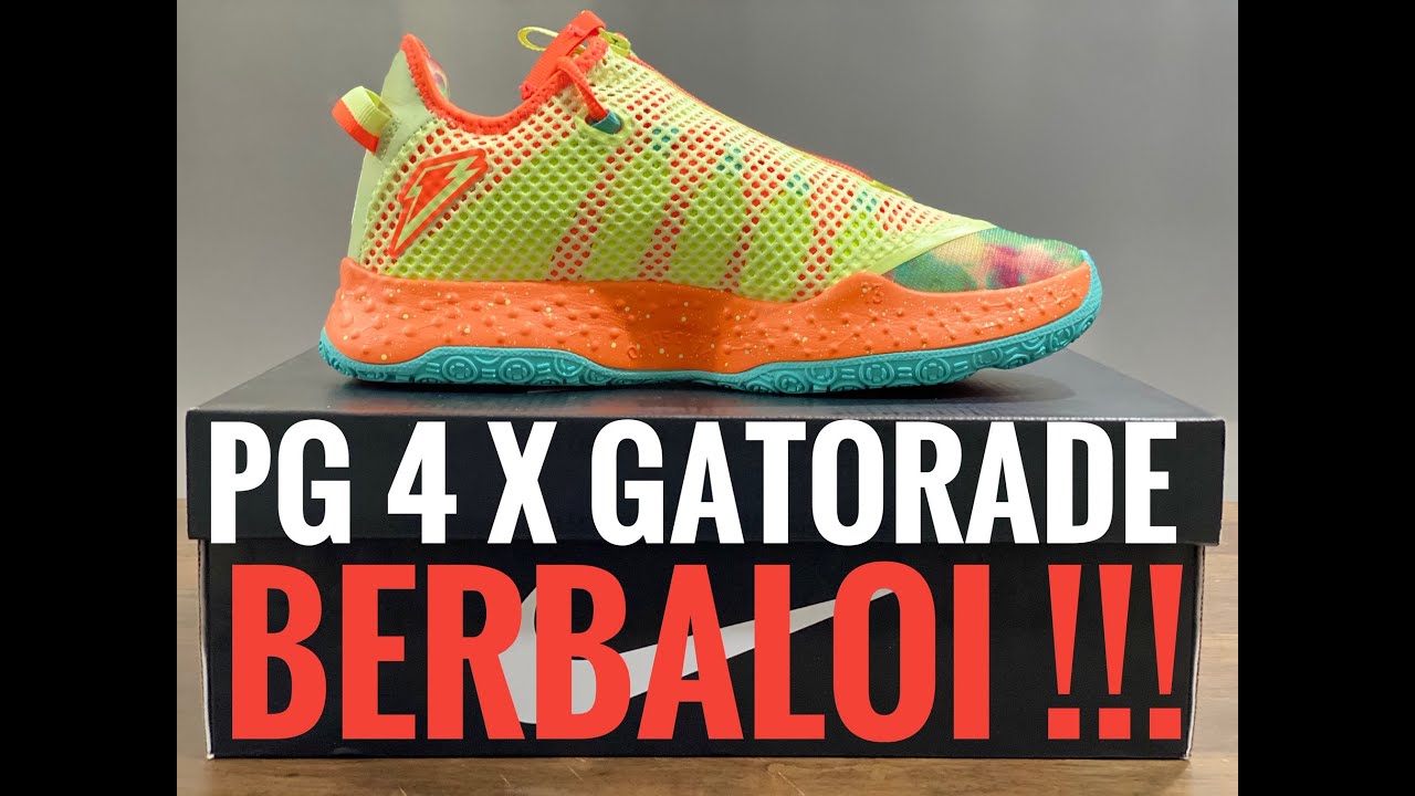UNBOXING & OVERVIEW NIKE PG4 x GATORADE 2020