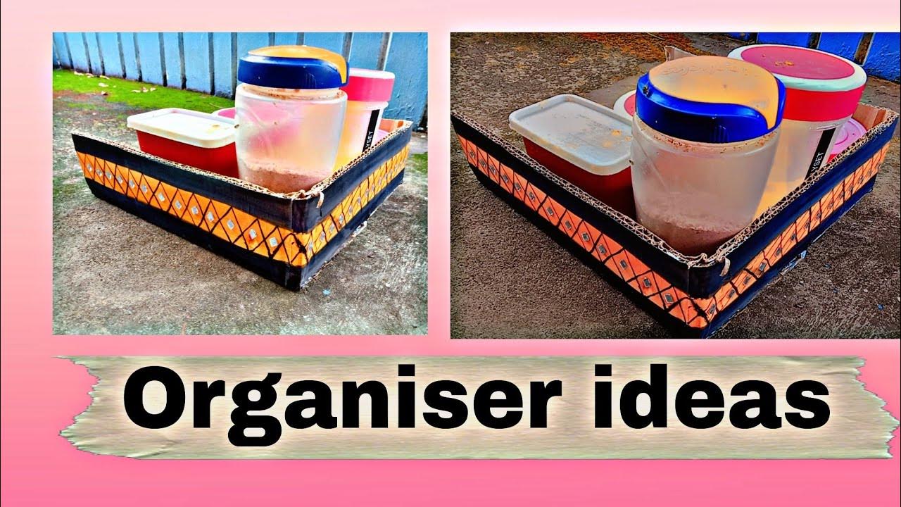 How to make Organiser at home 🎁 YouTube