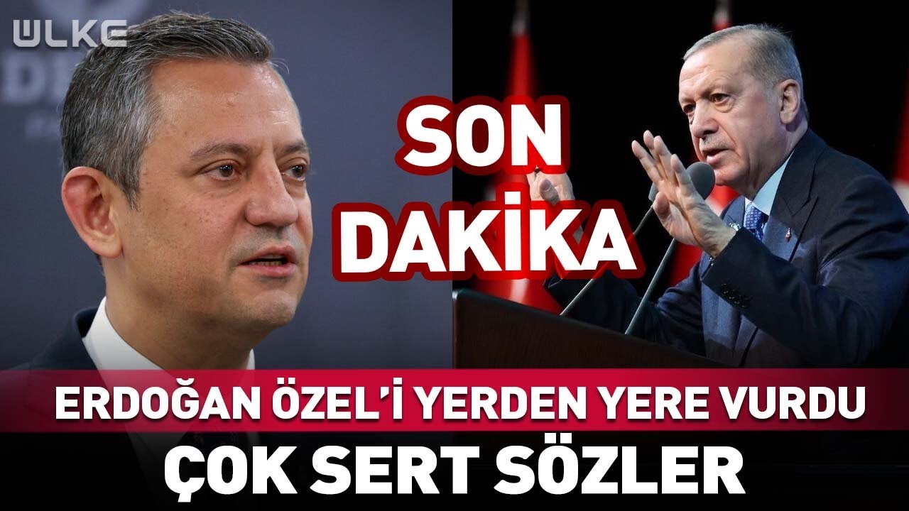 Erdoğan Özgür Özel'i Yerden Yere Vurdu! Çok Sert Sözler... #Sondakika