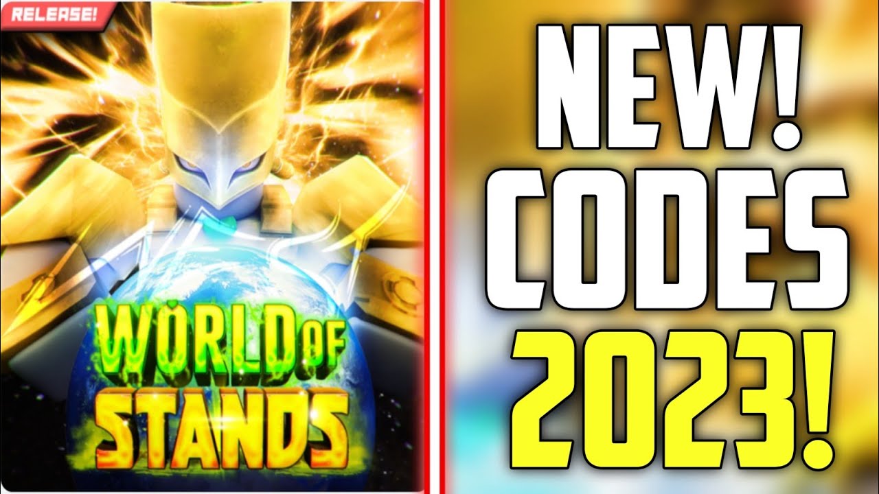 WORLD OF STANDS CODES 2023 *NEW* WORKING CODES FOR WORLD OF STANDS
