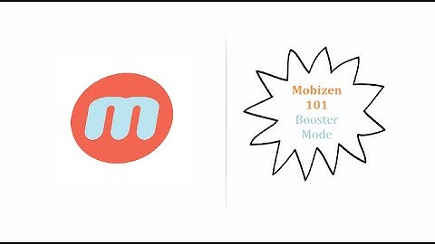 Mobizen 101: Activating Booster Mode