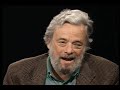 Capture de la vidéo Stephen Sondheim Interviewed By Charlie Rose 1994-06-03 By Pbs 