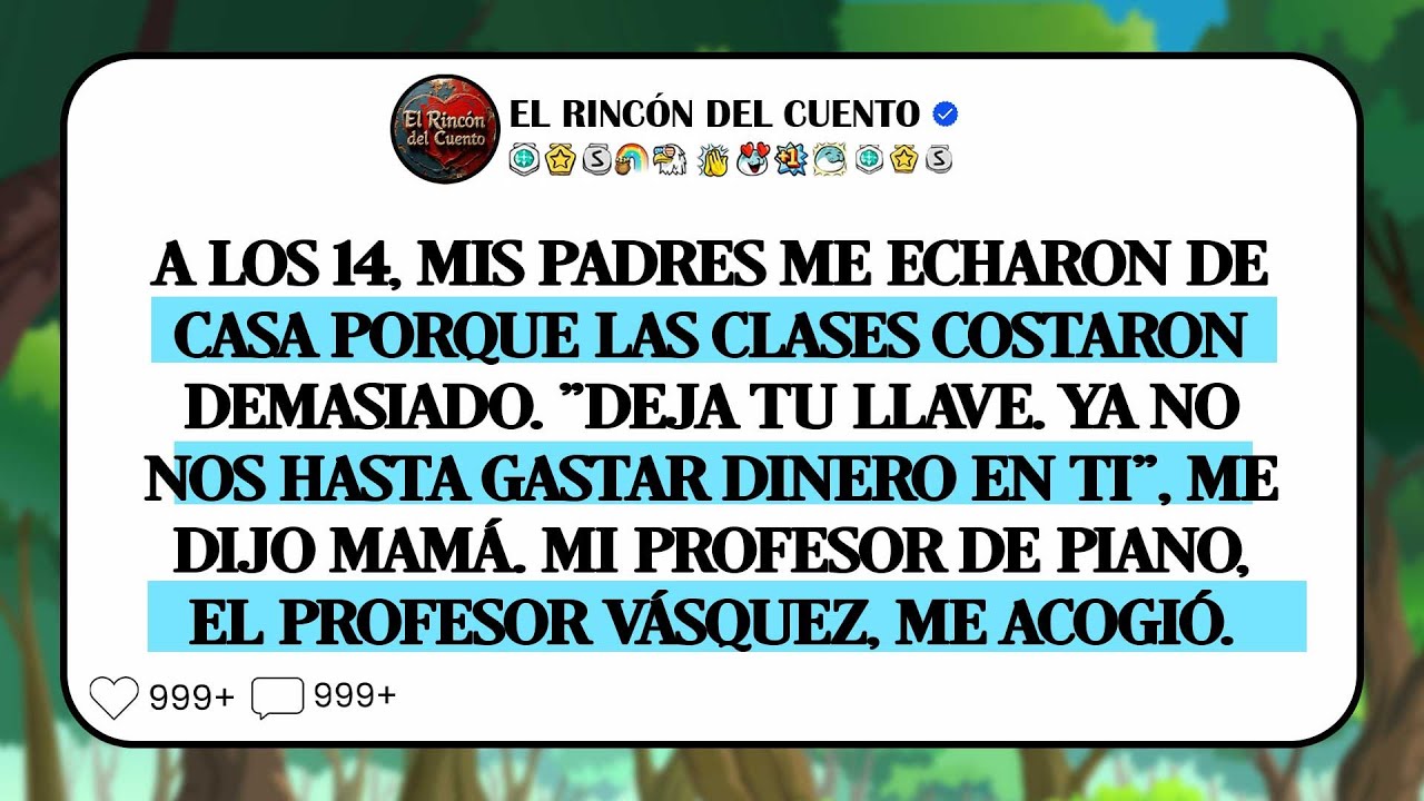 Me Echaron A Los 14 Por Caro. La Voz De Mi Papá Se Quebró Al Verme Subir Al Escenario.