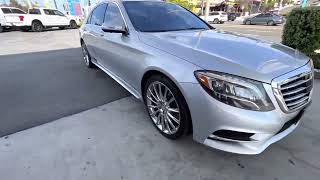 2016 Mercedes Benz S550 Amg Sport Loaded. Walk Around
