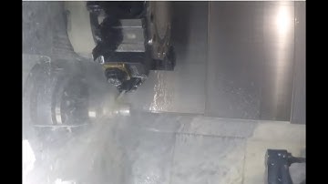 Twin turret, twin spindle - A true Done In One solution.