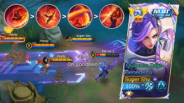 THE MOST SATISFYING COMEBACK EVER! 💀 BENEDETTA ONE HIT COMBO | MOBILE LEGENDS