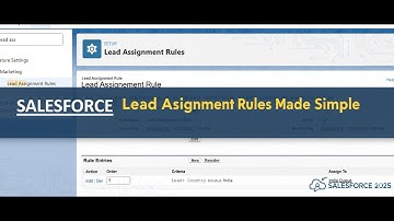 OOTB26: Salesforce Lead Assignment Rules Made Simple || Assign Leads to Queues Automatically