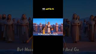 He Made a Way 🙌🌊 | Moses &amp; the Red Sea #shorts