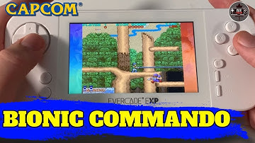 Evercade Exp Capcom Collection - First Look at Bionic Commando