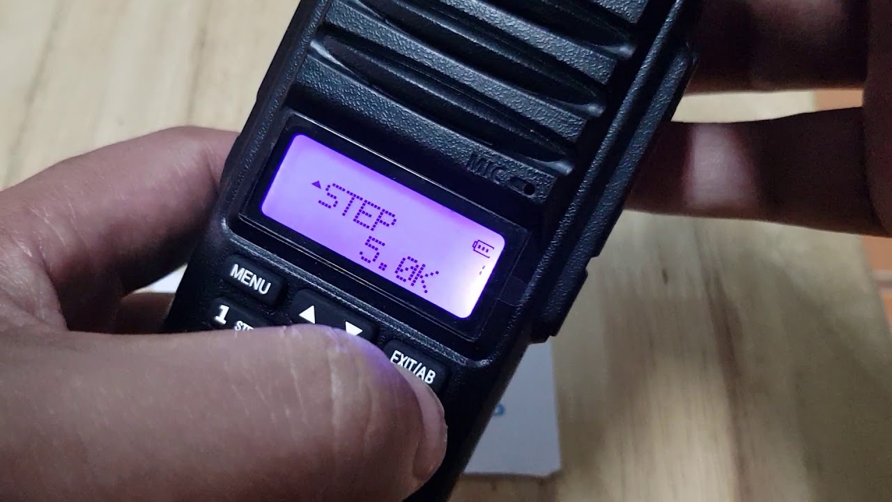 วิธีตั้งค่าสเตป Step Motorola GP 1900R