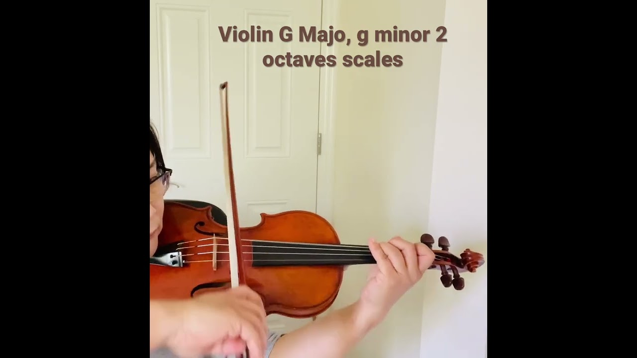 YouTube에서 ILMEA junior high, Violin, G Major and g minor 2 octaves scales with metronome quarter =100 보기 YouTube에서 ILMEA junior high, Violin, G Major and g minor 2 octaves scales with metronome quarter =100 보기