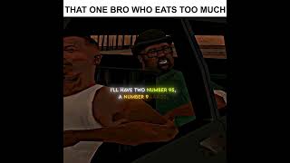 The Infamous Big Smoke Order 🍔😳🔥 #gta #memes