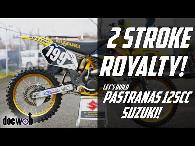 DOCWOB TV - Let's build Travis Pastrana's FACTORY BIKE! - Suzuki