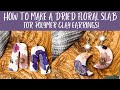HOW TO MAKE CLAY EARRINGS | HOW TO MAKE POLYMER CLAY EARRINGS | DRIED FLORAL POLYMER CLAY EARRINGS