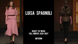 Luisa Spagnoli RTW Fall Winter 2026-2027