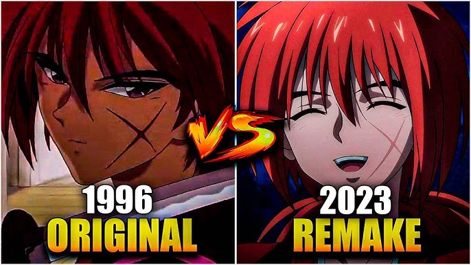 1996 vs 2023 Anime : r/rurounikenshin