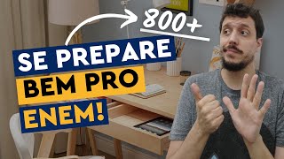 5 dicas infalíveis de preparação a 3 meses do ENEM!