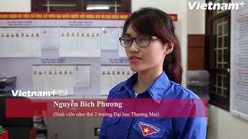 Tâm trạng của cử tri trẻ Thủ đô lần đầu tiên đi bỏ phiếu