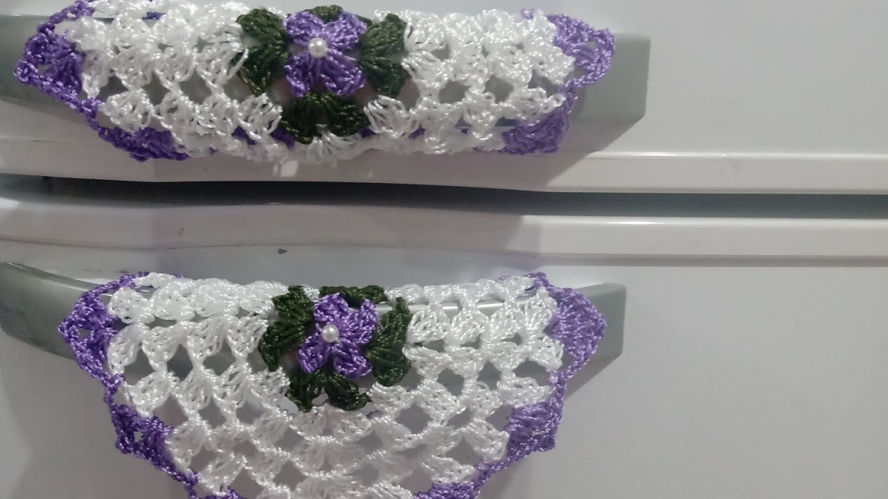 Como Fazer Puxador para Geladeira Em Crochê Super Fácil e Rápido/Nível Iniciantes ❤️