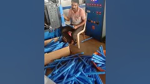 plastic broom handle making machine