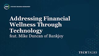 SRM Tech Talks | Addressing Financial Wellness Through Technology