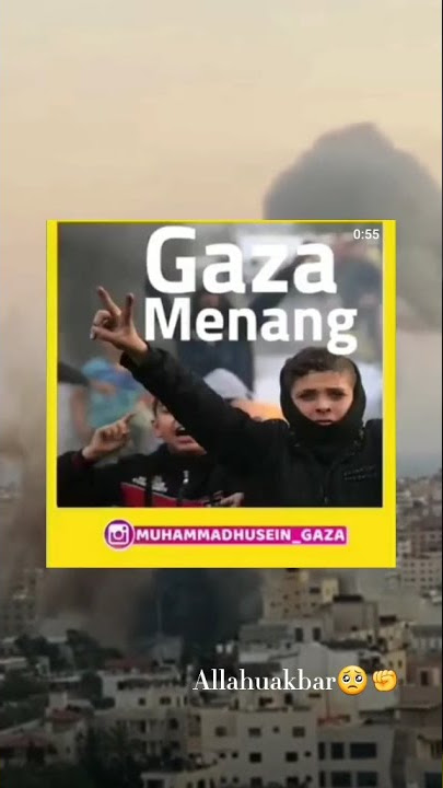 STORY WA GAZA PALESTINA MENANG