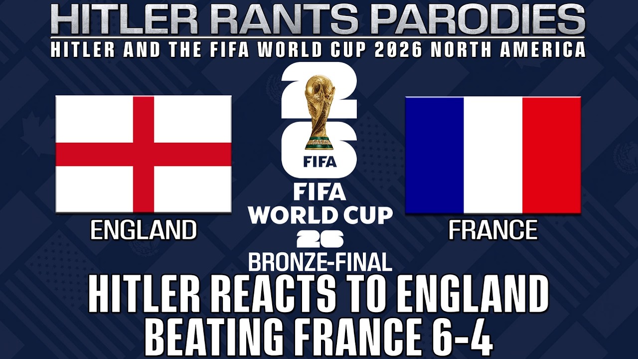 Hitler reacts to England beating France 6-4
