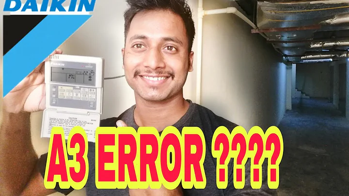 How to Solve A3 error In Daikin a/c | ROYAL BRAND |