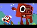 Mario VS Giant Number Blocks 1 Maze マリオVSジャイアントNo1