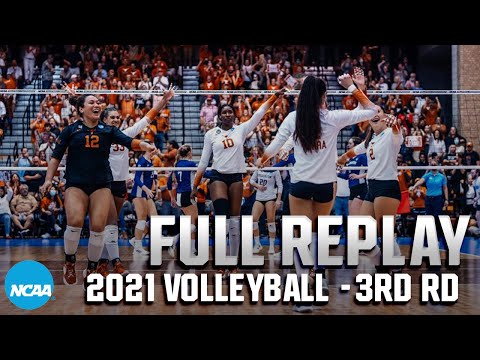 Texas vs. Washington: 2021 NCAA volleyball regional semifinal | FULL REPLAY