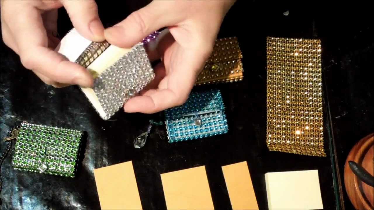 Bling mini sticky note holder
