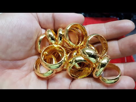 Video Cận cảnh làm nhẫn trơn vàng 24k thủ công - youtube