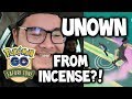 CATCHING KANGASKHAN & UNOWN FROM AN INCENSE? (POKÉMON GO SAFARI ZONE)