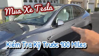 Mua Xe Tesla Mới, Nhớ Kiểm Tra Cho Kỹ Trước 100 Miles